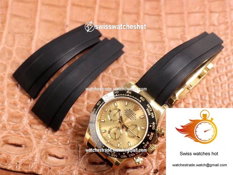 Rolex Daytona M116518LN-0042 Noob Factory Champagne Dial 4130 Movement 9