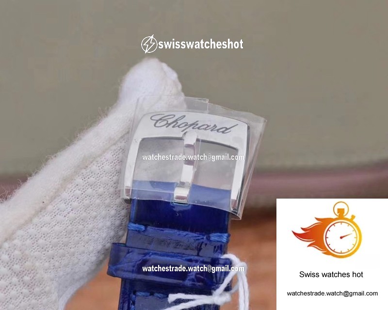 Chopard Happy Diamonds Happy Love 278559-3020 YF Factory Blue Mother Pearl Dial 9