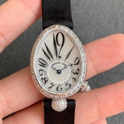 Breguet Reine De Naples 8928BB/5W/944/DD0D3L ZF Factory Diamond-set Bezel