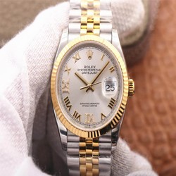Rolex Datejust M126233-0031 EW Factory Yellow Gold Diamond Dial