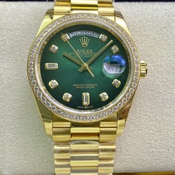 Rolex Day Date M128348RBR-0035 EW Factory Yellow Gold