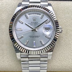 Rolex Day Date M228239-0003 EW Factory Silver Dial