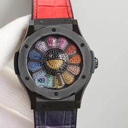 Hublot Classic Fusion Takashi Murakami 507.CX.9000.RX.TAK21 Sunflower Colored Dial