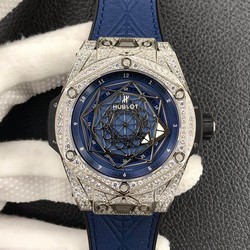 Hublot Big Bang WWF Factory Titanium Full Diamond Case