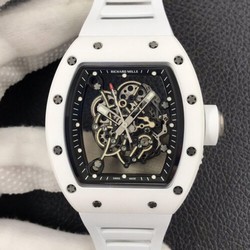 Richard Mille RM055 ZF Factory White Ceramic
