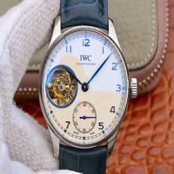 IWC Portuguese Tourbillon ZF Factory Stainless Steel White Dial