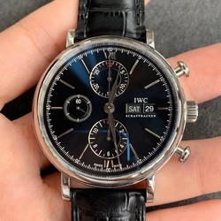 IWC Portofino IW391008 ZF Factory Stainless Steel Black Dial