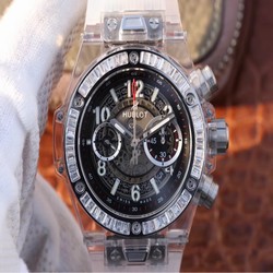 Hublot Big Bang 411.JX.4802.RT Diamond Bezel Hollow Dial