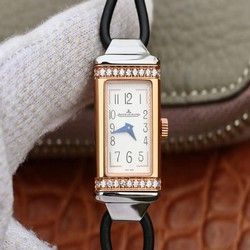 Jaeger-LeCoultre Reverso 3264520 MG Factory Diamond White Dial
