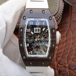 Richard Mille RM011 KV Factory Brown Ceramic Case