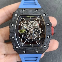 Richard Mille RM35-02 KV Factory V3 Carbon Fiber Shell Hollow Dial