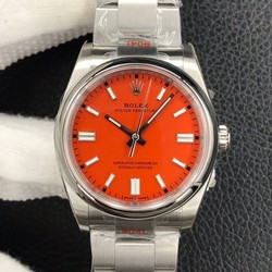 Rolex Oyster Perpetual M126000-0007 36MM EW Factory Coral Red Dial