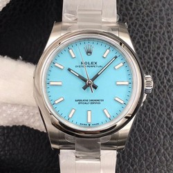 Rolex Oyster Perpetual M277200-0007 31MM EW Factory Turquoise Blue Dial