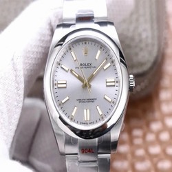 Rolex Oyster Perpetual M124300-0001 41MM EW Factory Silver Dial