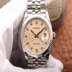 Rolex Datejust M126234-0023 36MM EW Factory Diamond-Studded Dial