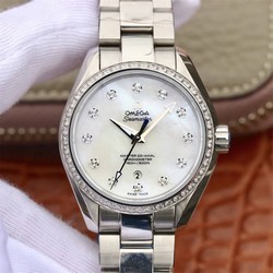 Omega Seamaster 231.15.34.20.55.002 Aqua Terra 150M 3S Factory White Dial