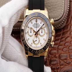 Rolex Daytona Cosmograph M116518ln-0041 JH Factory White Dial