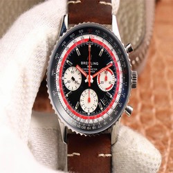 Breitling Navitimer 1 B01 Chronograph 43 Swissair Edition AB01211B1B1X1 V9 Factory Black Dial