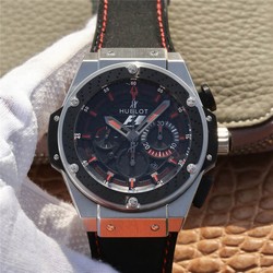 Hublot King Power 703.ZM.1123.NR.FMO10 V6 Factory Black Dial