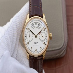 IWC Portugieser IW503502 YL Factory Gold Shell White Dial