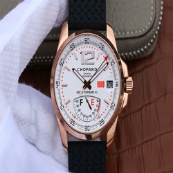 Chopard Classic Racing Mille Miglia 161272-5001 V6 Factory White Dial Rose Gold