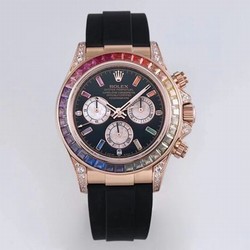 Rolex Daytona 116595RBOW BL Factory Rose Gold