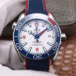 Omega Seamaster Planet Ocean 36th America’s Cup Limited Edition VS Factory White Dial