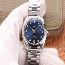 VS Factory Replica Omega Seamaster 220.10.38.20.53.001 Aqua Terra 150M CO AXIAL Master Chronometer Ladies Watch