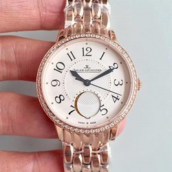Jaeger-LeCoultre Rendez-Vous 3612420 Rose Gold Case White Dial