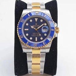 Rolex Submariner Date 116613LB VR Factory Yellow Gold Wrapped Blue Dial