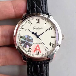 Glashutte Original Senator Excellence 1-39-52-01-02-04 V4 Stainless Steel Case White Dial FK Factory