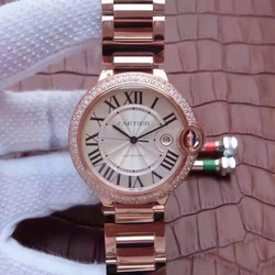 Ballon Bleu De Cartier 42MM V6 Factory White Dial