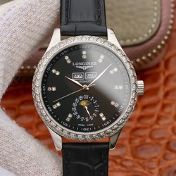Longines Master Collection L2.503.0.83.3 TW Factory Black Dial
