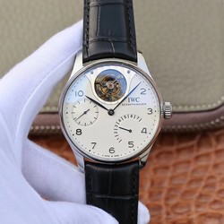 ZF Factory IWC Portuguese Real Tourbillon IW504202 White Dial