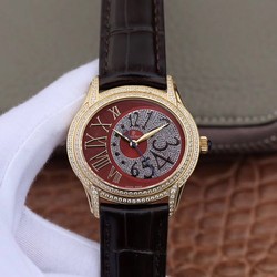Audemars Piguet Millenary Ladies 77302BA.ZZ.D094CR.01 Brown Dial