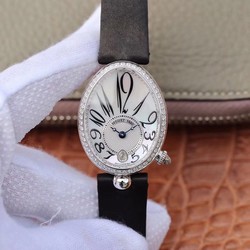 Breguet Reine De Naples 8918BB/58/864/D00D ZF Factory White Mother Of Pearl Dial