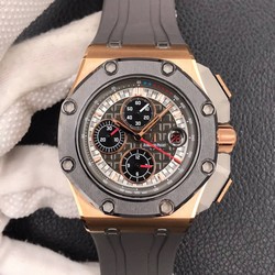 Audemars Piguet Royal Oak Offshore 26568OM.OO.A004CA.01 JF Factory Dark Grey Dial
