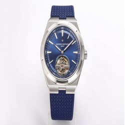 Vacheron Constantin Overseas Tourbillon 6000V/110A-B544 BBR Factory Blue Rubber Strap