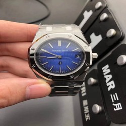 Audemars Piguet Royal Oak 15202IP.OO.1240IP.01 ZF Factory Smoked Blue Dial