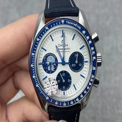 Omega Speedmaster 310.32.42.50.02.001 OS Factory Blue Ceramic Bezel