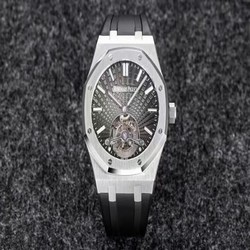 Audemars Piguet Royal Oak Tourbillon R8 Factory V3 Black Strap