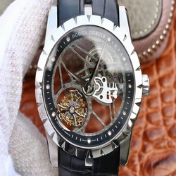 Roger Dubuis Excalibur RDDBEX0393 JB Factory Tourbillon Stainless Steel Case