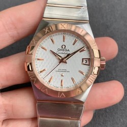 Omega Constellation 123.20.38.21.02.007 VS Factory Rose Gold
