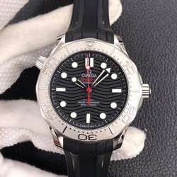 Omega Seamaster Diver 300M 210.32.42.20.01.002 VS Factory Rubber Strap