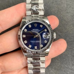 Rolex Datejust 31MM GS Factory Blue Dial