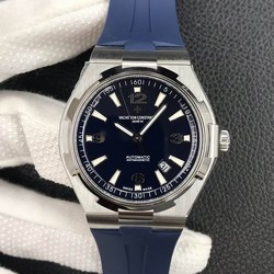 Vacheron Constantin Overseas 47040 8F Factory Blue Rubber Strap