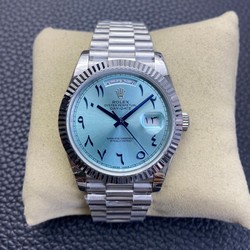 Rolex Day Date BP Factory Middle East Customization Ice Blue Dial