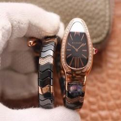 Bvlgari Serpenti BV Factory Rose Gold Diamonds