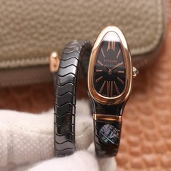Bvlgari Serpenti 102735 BV Factory Rose Gold Black Dial