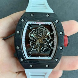 Richard Mille RM055 KV Factory V2 Carbon Fiber Black Case